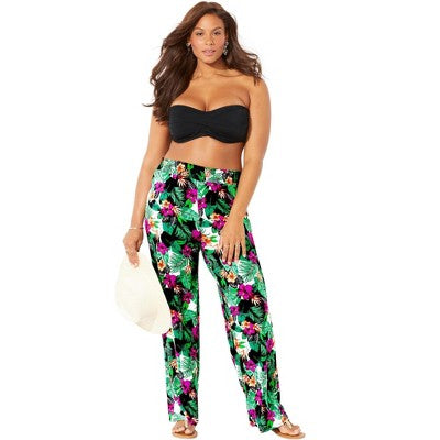Swimsuits For All Women’s Plus Size Dena Beach Pant Cover Up
