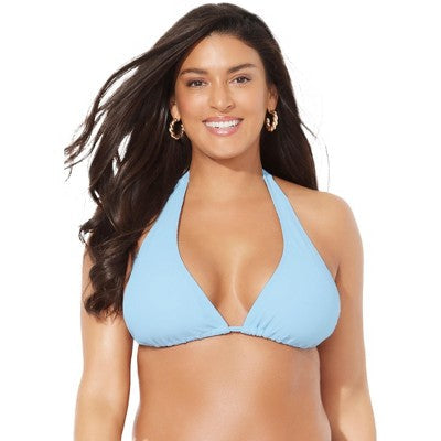 Swimsuits For All Women’s Plus Size Elite Triangle Bikini Top