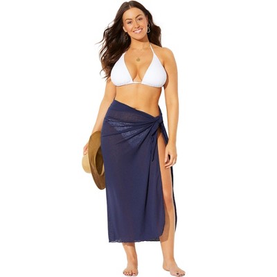  Swimsuits For All Women’s Plus Size Remi Convertible Cover Up Sarong