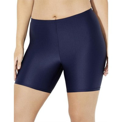  Swimsuits For All Women’s Plus Size Chlorine Resistant Swim Bike Short