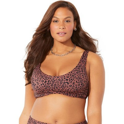  Swimsuits For All Women’s Plus Size Executive Underwire Bikini Top