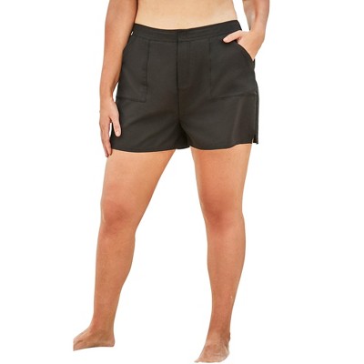  Swimsuits For All Women’s Plus Size Cargo Swim Short