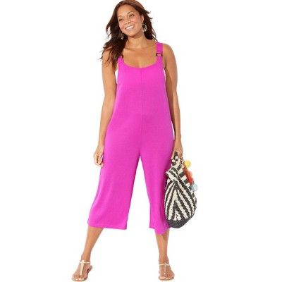  Swimsuits For All Women’s Plus Size Eloise Overall Jumpsuit