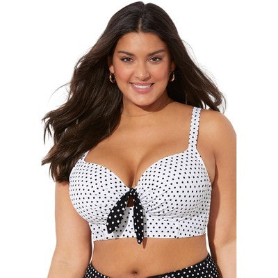  Swimsuits For All Women’s Plus Size Confidante Bra Sized Underwire Bikini Top