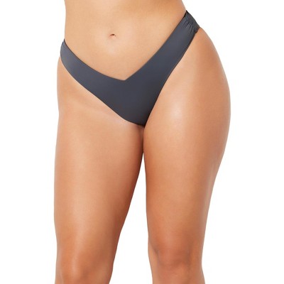  Swimsuits For All Women’s Plus Size High Leg Cheeky Bikini Brief