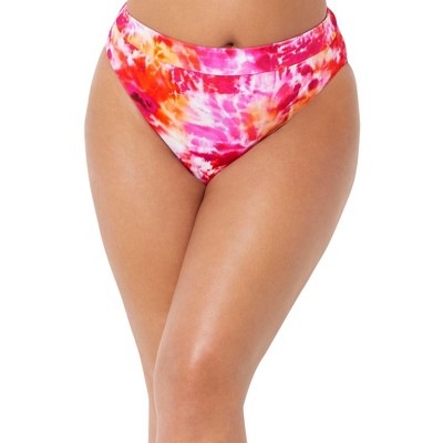  Swimsuits For All Women’s Plus Size High Leg Swim Brief