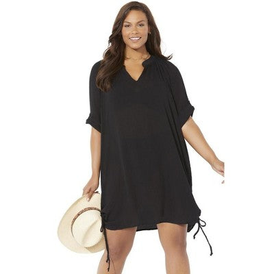  Swimsuits For All Women’s Plus Size Abigail Cover Up Tunic