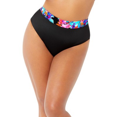 Swimsuits For All Women’s Plus Size High Waist Bikini Bottom