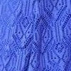  Swimsuits For All Women’s Plus Size Crochet Side Slit V-Neck Swimdress