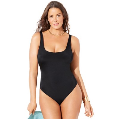  Swimsuits For All Women’s Plus Size Classic Tank One Piece